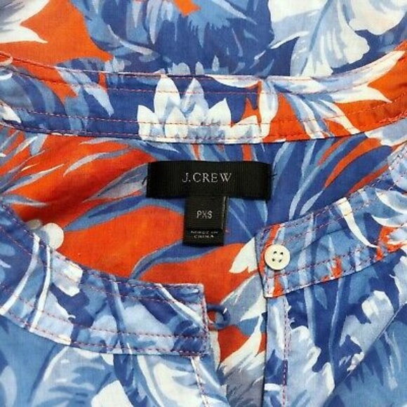 J. Crew Ruffle Top Ratti Rio - Picture 7 of 7